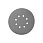 Диск шлифовальный на пленочной основе Sandwox 235 Grey Zirconia 8 отв. (125мм, Р120, 100шт) 235.125.120.08