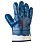 Перчатки JN069 синие c полным нитриловым покрытием, манжетой "крага" и хлопковой подкладкой, размер ХL /12пар/120пар